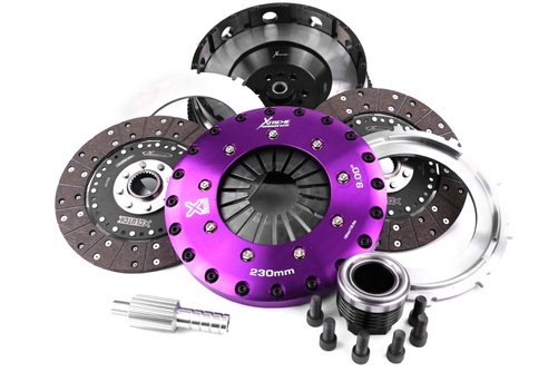 BMW 2-Series M2 F22, F87 Xtreme Performance - 230mm Organic Twin Plate Clutch Kit Incl Flywheel 1200Nm