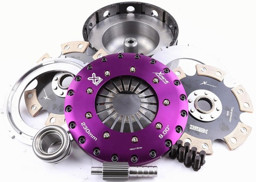 Xtreme Performance - 230mm Rigid Ceramic Twin Plate Clutch Kit Incl Flywheel 1800Nm