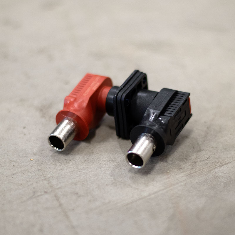 8.0mm Quick Connect Battery Cable Black