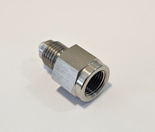 Adapter 3/8-24 - 1/8" NPT SS