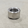 Curved lambda nut M18x1.5 Stainless steel