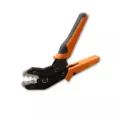 Universal crimping pliers with 6 replaceable jaws