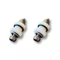 Bulkhead terminal + and -