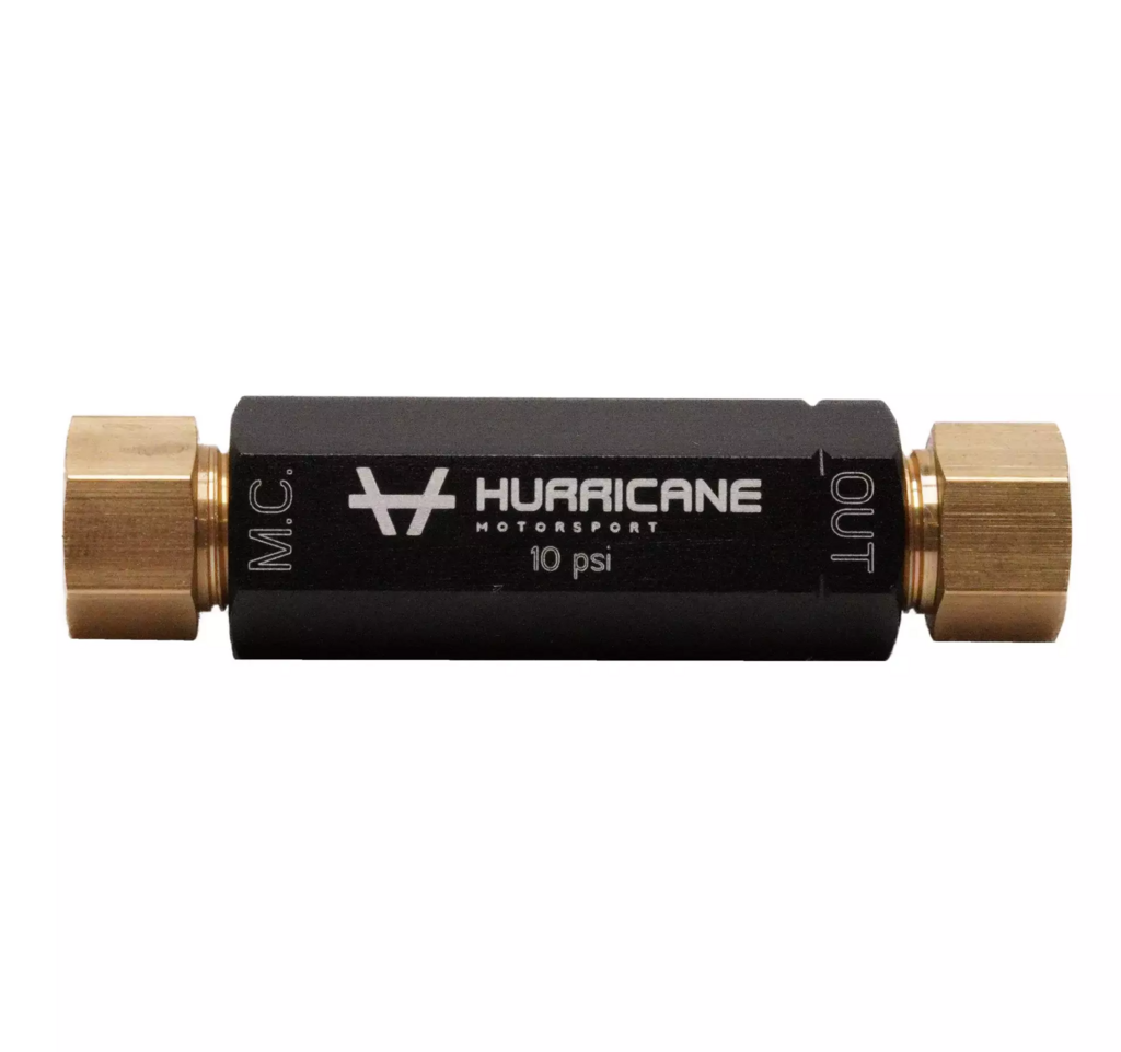 Hurricane Brake Pressure Reduction 10 PSI