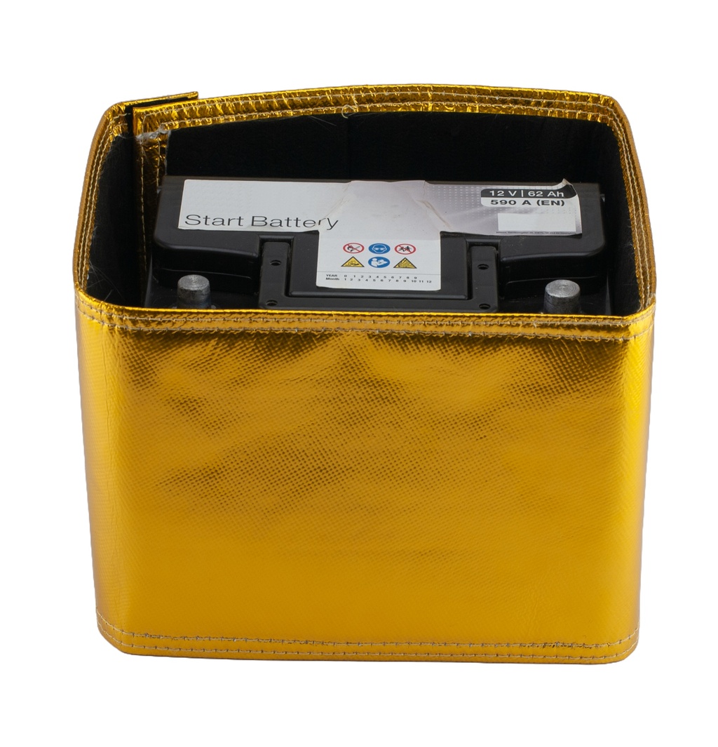 Hurricane heat protection for battery 200mm x 1000mm - Gold