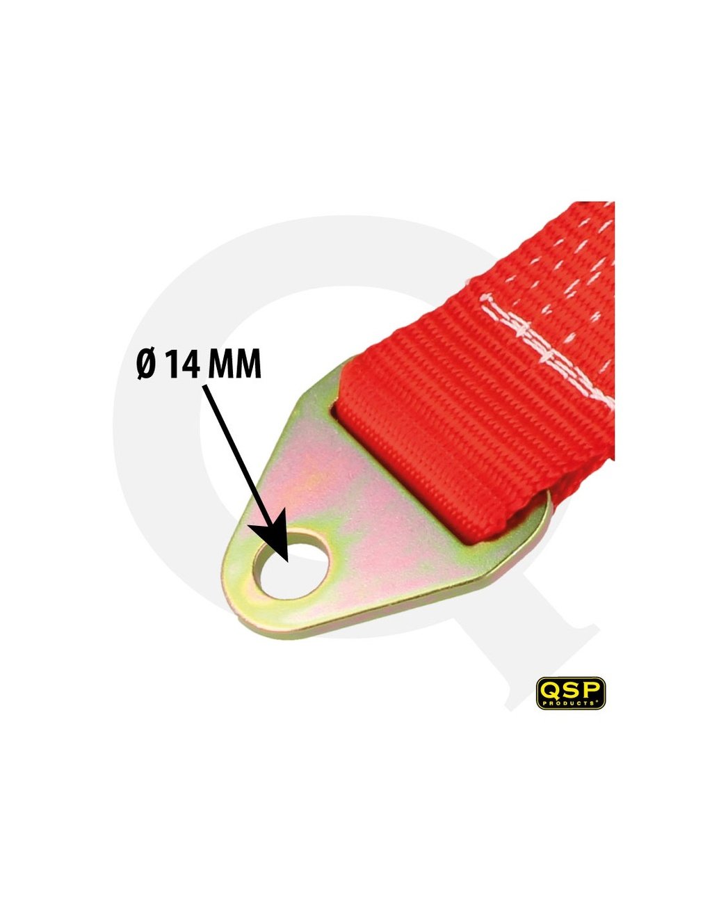 Tow hook 30cm FIA