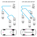 Nuke Air Jack PTFE Hose Kit