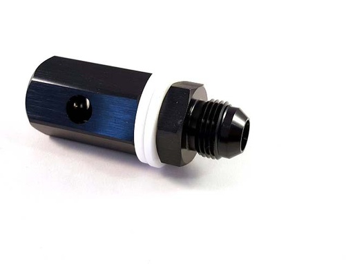 Roll over valve AN8 black