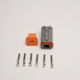 Connector 6-pin DT series male