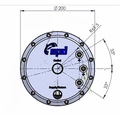 SPD Fuel pump hanger 200mm