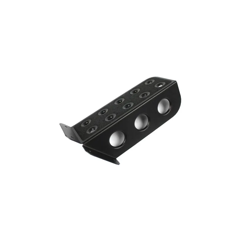Footrest Left Driver Black