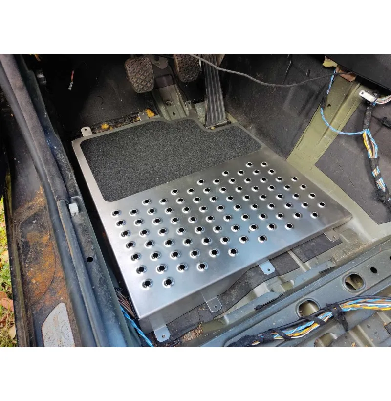 BMW E90 E92 E82 Floor Plates Stainless