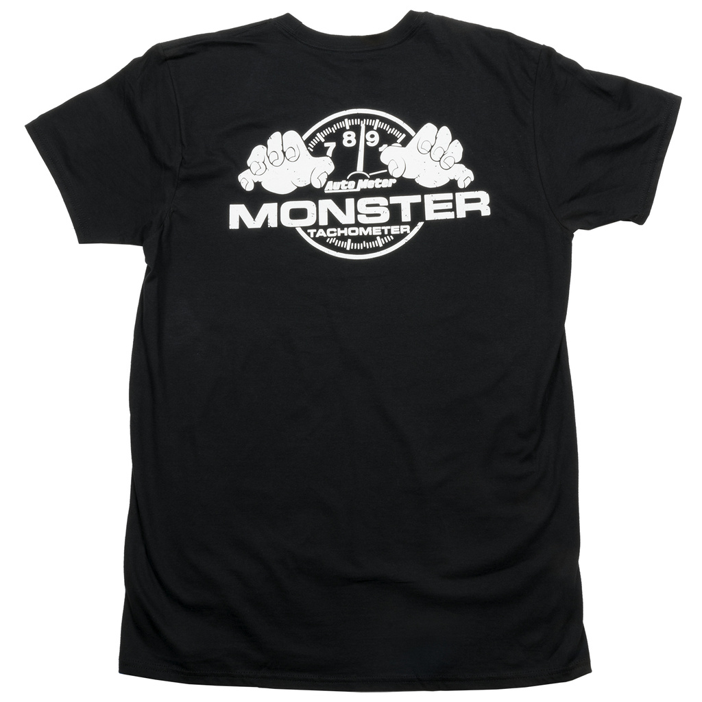T-Shirt, Adult Xxlarge, Black, 'Monster'