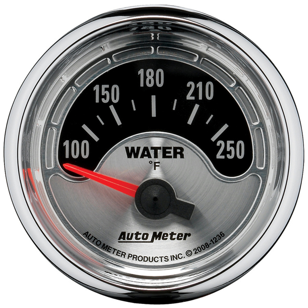 2-1/16" Water Temperature, 100-250 °F, American Muscle