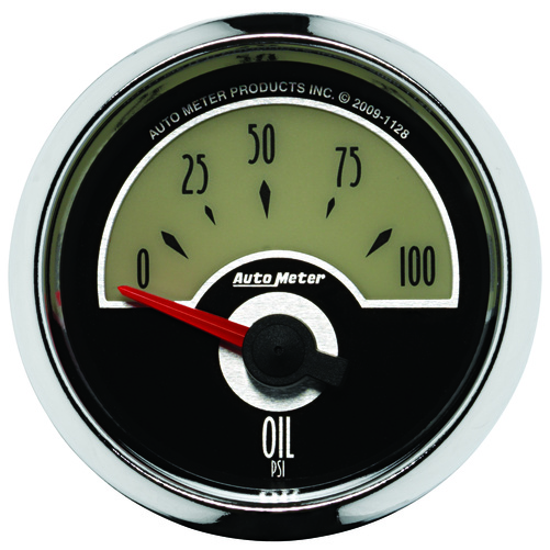 2-1/16" Oil Pressure, 0-100 Psi, Cruiser