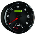 5" Tachometer/Speedometer Combo, 8k Rpm/120 Mph, American Muscle