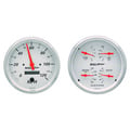 2 Pc. Gauge Kit, 5" Quad & Speedometer, 240-33 Ω, Arctic White