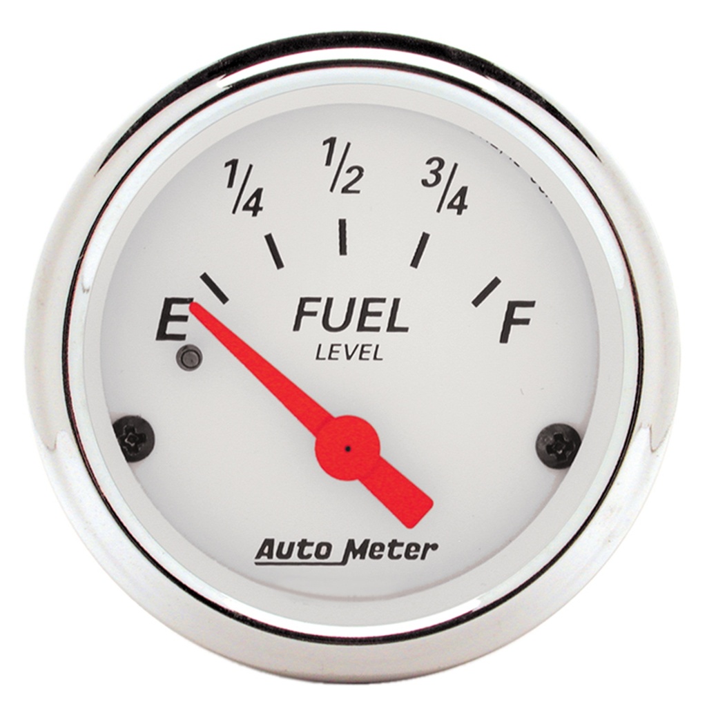 5 Pc. Gauge Kit, 3-3/8" & 2-1/16", Elec. Speedometer, Arctic White