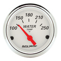 5 Pc. Gauge Kit, 3-3/8" & 2-1/16", Elec. Speedometer, Arctic White