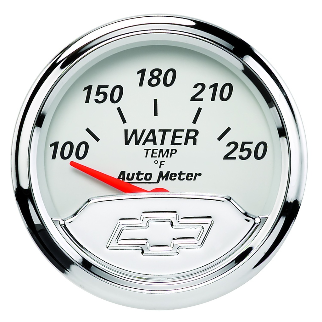 5 Pc. Gauge Kit, 3-1/8" & 2-1/16", Mech. Speedo., Chevrolet Heritage Bowtie
