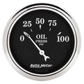 5 Gauge Direct-Fit Dash Kit, Chevy Truck 55-59, Old Tyme Black