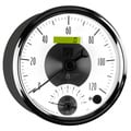5" Tachometer/Speedometer Combo, 8k Rpm/120 Mph, Prestige Pearl