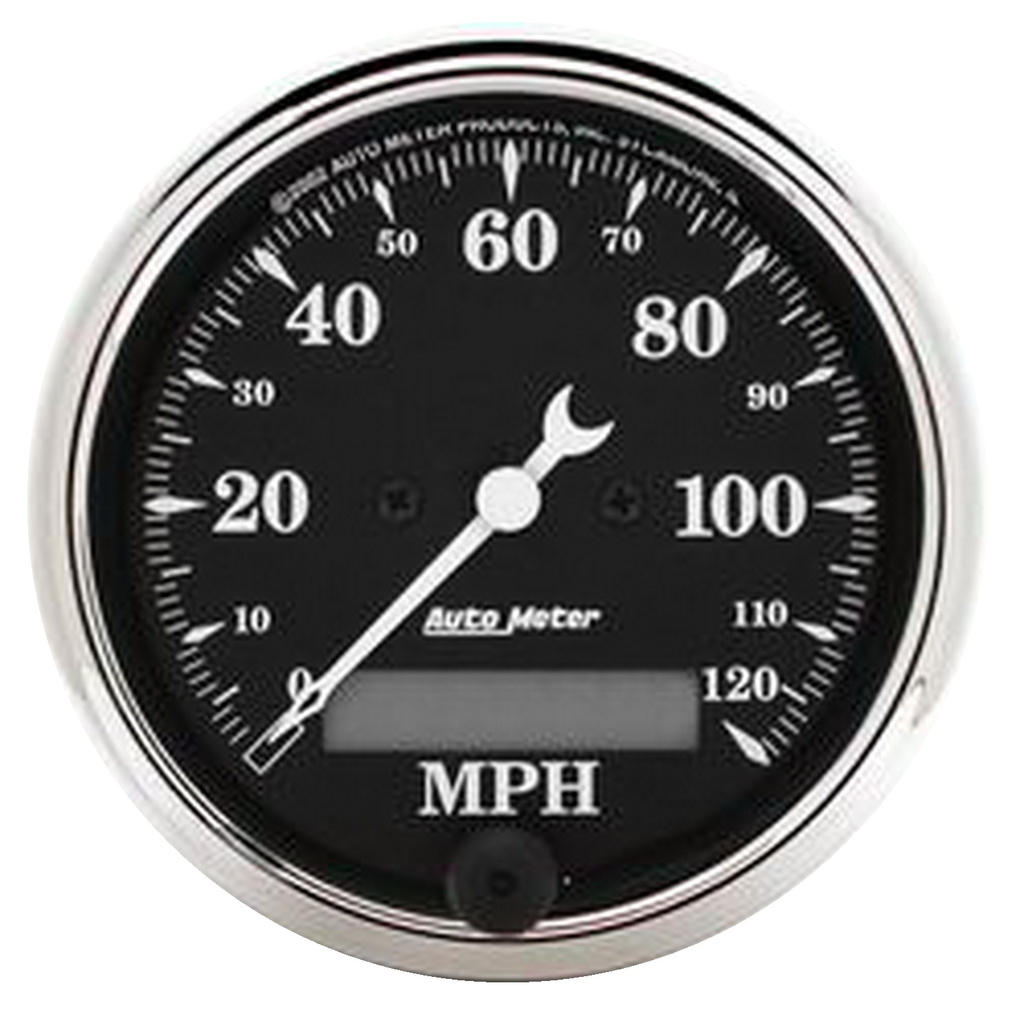 5 Gauge Direct-Fit Dash Kit, Chevy Truck 55-59, Old Tyme Black