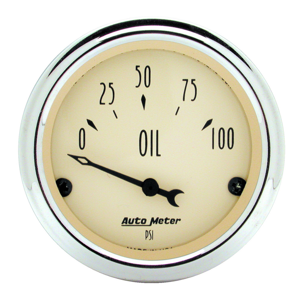5 Pc. Gauge Kit, 3-1/8" & 2-1/16", Mech. Speedometer, Antique Beige