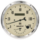 5" Tachometer/Speedometer Combo, 8k Rpm/120 Mph, Antique Beige