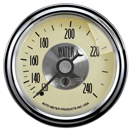 2-1/16" Water Temperature, 120-240 °F, Prestige Antique Ivory
