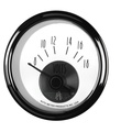 2-1/16" Voltmeter, 8-18v, Prestige Pearl