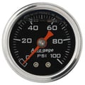 1-1/2" Pressure, 0-100 Psi, Black