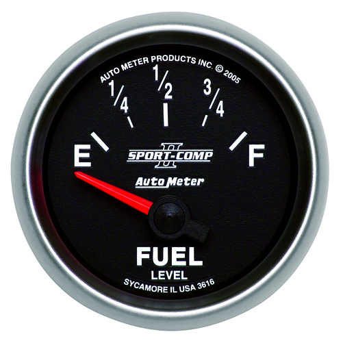 2-1/16" Fuel Level, 240-33 Ω, Sse, Scii