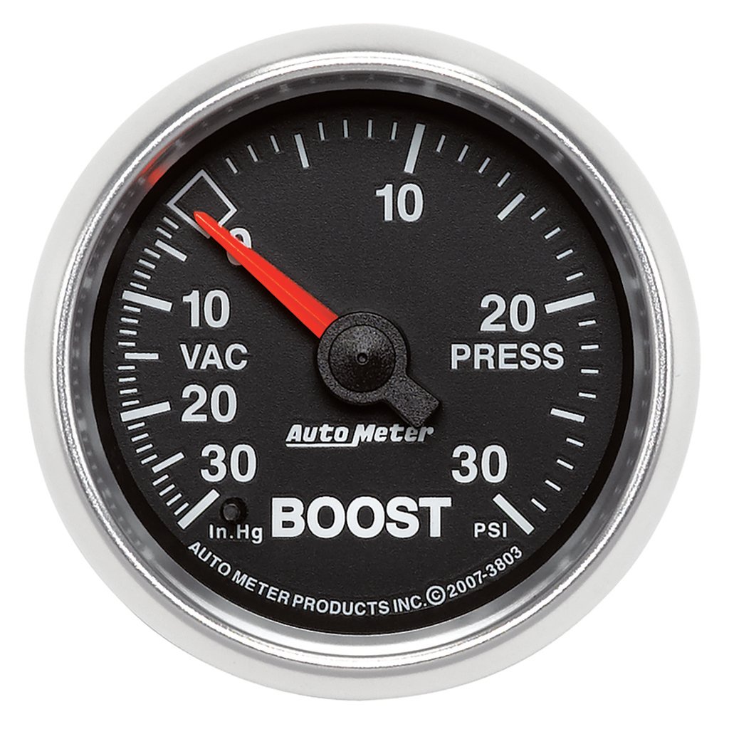 2-1/16" Boost/Vacuum, 30 In Hg/30 Psi, Gs