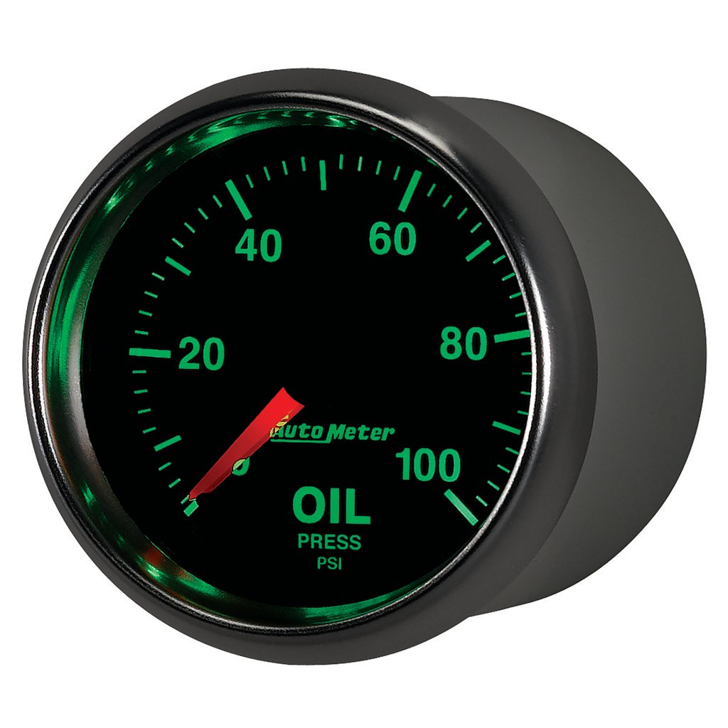 2-1/16" Oil Pressure, 0-100 Psi, Gs