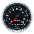 2-1/16" Pyrometer, 0-2000 °F, Gs