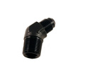 AN4 - 1/8" NPT Adapter forged 45 °