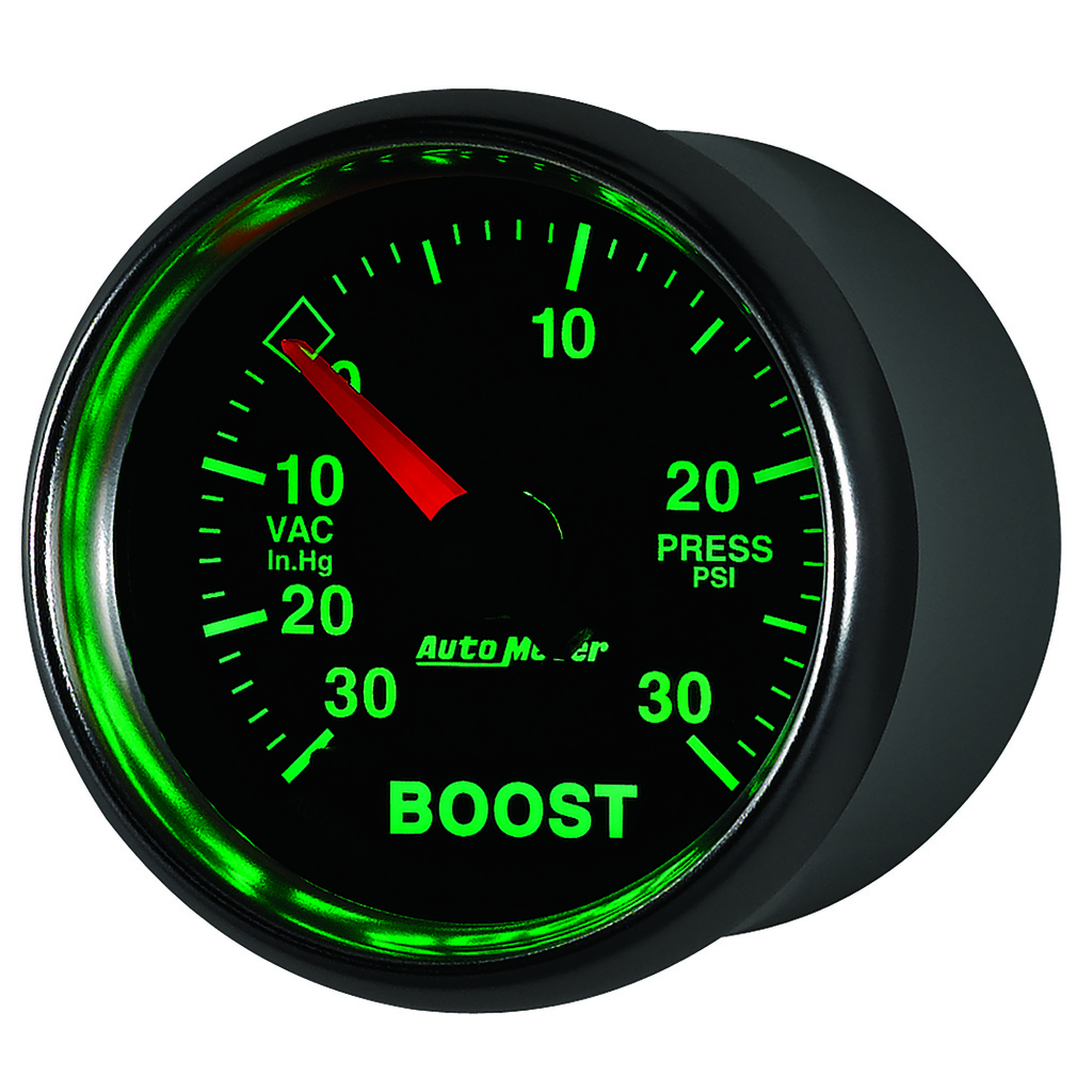 2-1/16" Boost/Vacuum, 30 In Hg/30 Psi, Gs