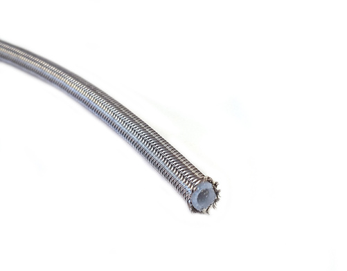 AN3 Stainless braided brake line 1/8"