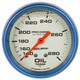 2-5/8" Oil Temperature, 140-280 °F, Liquid Filled, Ultra-Nite