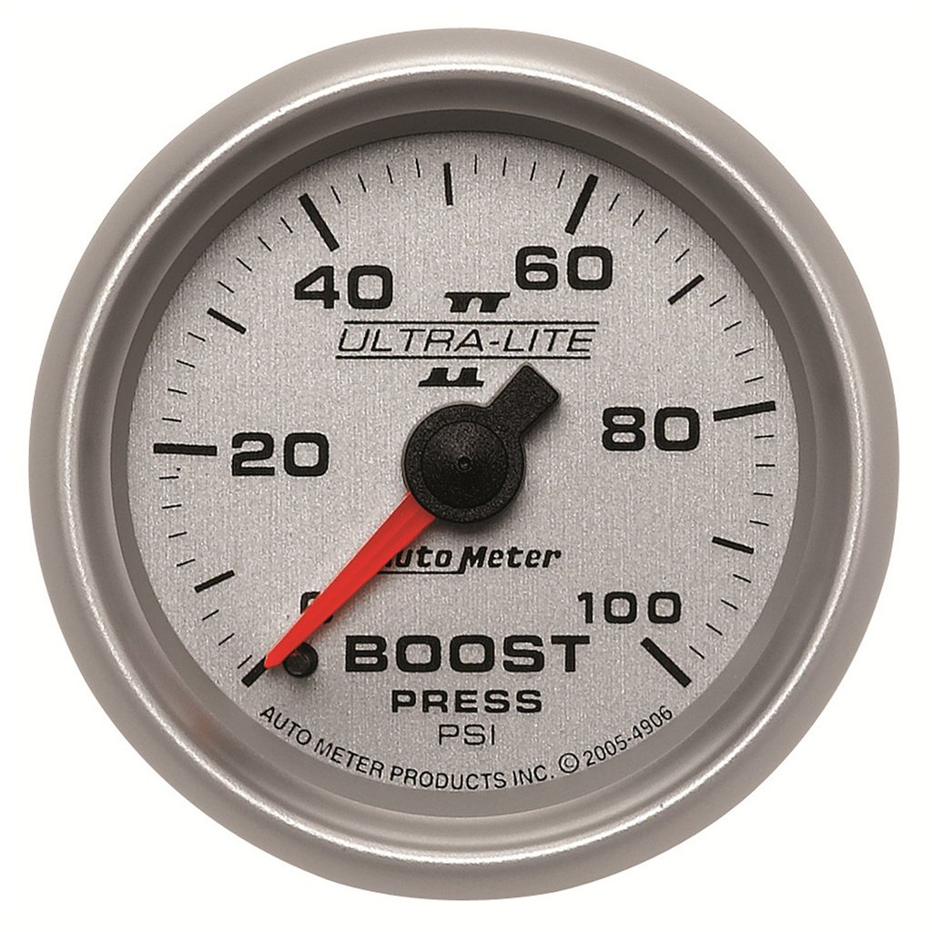 2-1/16" Boost, 0-100 Psi, Ultra-Lite Ii