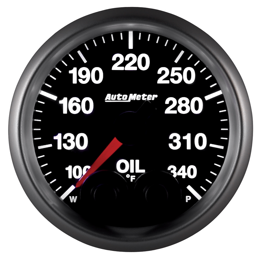 2-1/16" Oil Temperature, 100-340º, Elite, High Temp Calibration