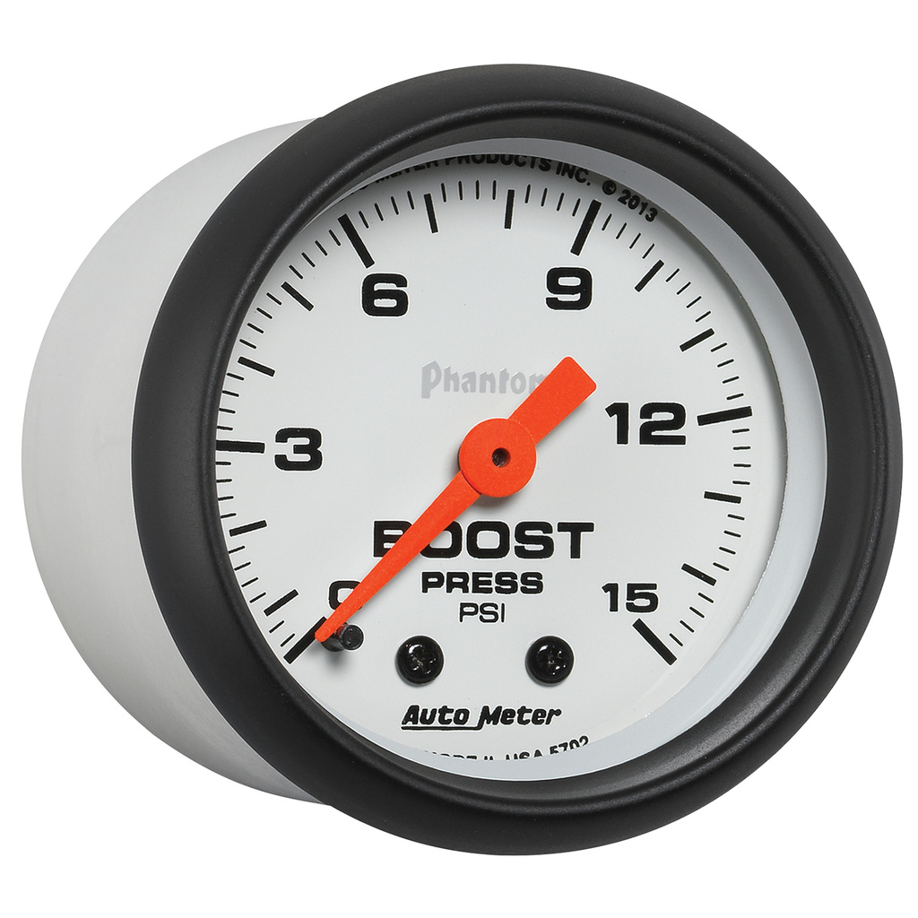 2-1/16" Boost, 0-15 Psi, Phantom