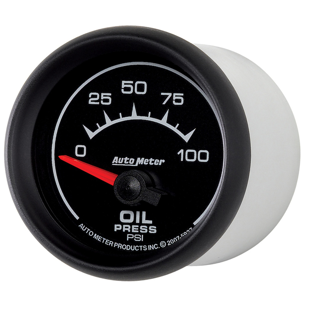 2-1/16" Oil Pressure, 0-100 Psi, Es