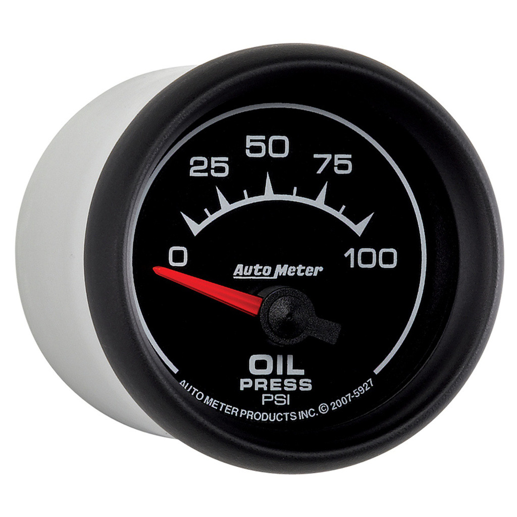 2-1/16" Oil Pressure, 0-100 Psi, Es