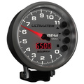 5" Tachometer, 0-11,000 Rpm, Pedestal, Ultimate Iii Playback, Silver