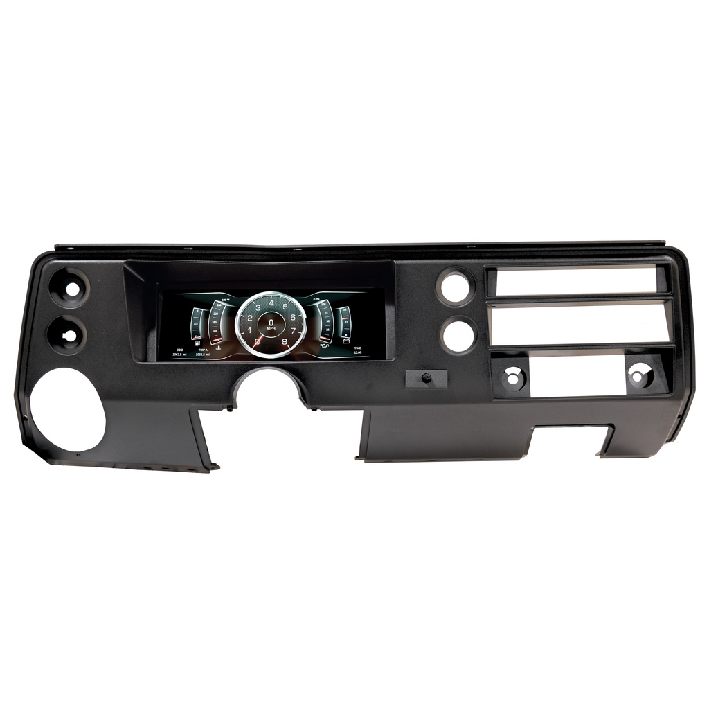 Invision Lcd Dash Kit, 68 Chevelle, Direct Fit Digital Dash