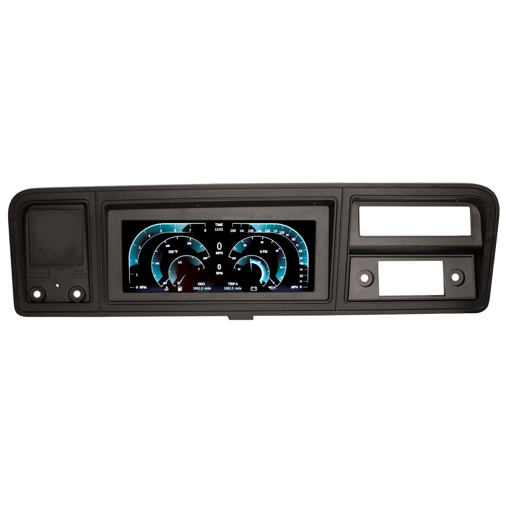 Invision Lcd Dash Kit, 73-79 Ford Truck, Direct Fit Digital Dash