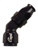 An4 hose end 45 ° Forged PTFE