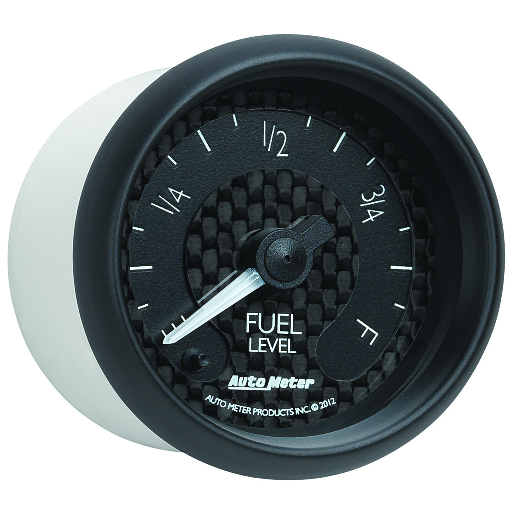 2-1/16" Fuel Level, Programmable 0-280 Ω, Gt Series